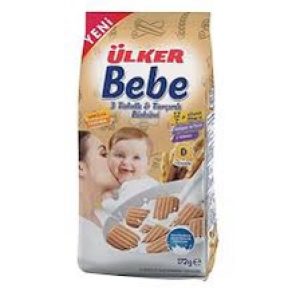 Ülker Bebe Tam Tahıllı Bebe Bisküvisi 172G