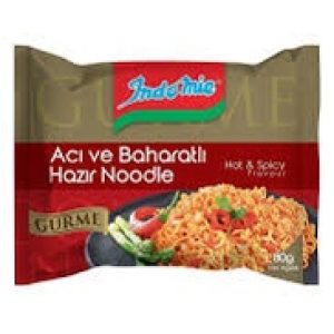 İndomie acı ve baharatlı Hazır Noodle