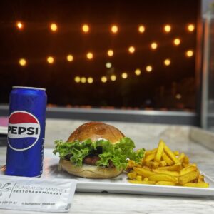 XL Chicken burger menü