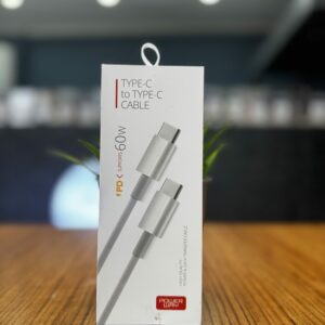 Typ-c den Typ-c ye 60w Şarj Kablosu